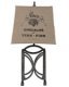 Le Bon Vin Table Lamp with Wine Bottle Finial