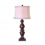 Bishop Table Lamp Woodstain