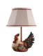 Carlin Accent Rooster Lamp