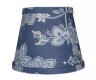 Indigo w/ Blue Cream Jacobean