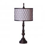 Revere Table Lamp w/ Mesh Shade