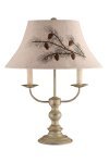 Bayfield Table Lamp with Pinecone Shade