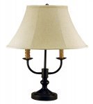 Berea Table Lamp with Tan Shade