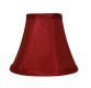 Burgandy Silk Bell Lamp Shade