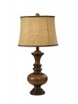 Capetown w/ Tan Burlap Shade