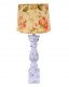 Malaga Table Lamp with Large Rose Floral Lamp Shade