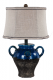 Lyon Blue Ceramic Table Lamp