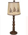 Townsend Brown Wood Table Lamp Expressions