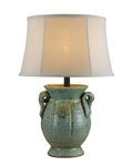 St. Tropez Blue Ceramic Table Lamp