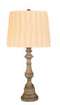 Biltmore Table Lamp Taupe Stone Ivory Shade
